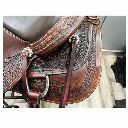 Dalton Saddles - Handmade Full-Grain Cowhide Premium Western Saddle D-A563