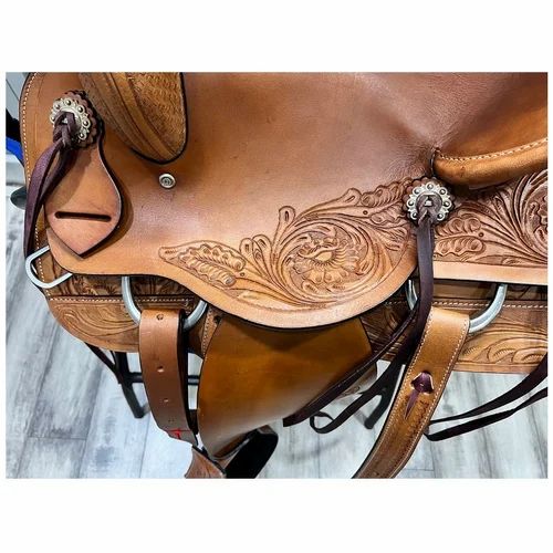Dalton Saddles - Full-Grain Cowhide Handmade Western Saddle D-A311