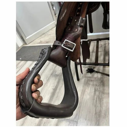 Dalton Saddles - Full-Grain Cowhide Premium Handmade Western Saddle D-A349