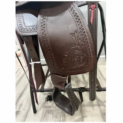 Dalton Saddles - Full-Grain Cowhide Premium Handmade Western Saddle D-A349