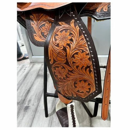 Dalton Saddles - Full-Grain Cowhide Premium Handmade Western Saddle D-A409