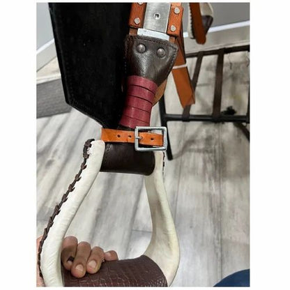 Dalton Saddles - Full-Grain Cowhide Premium Handmade Western Saddle D-A409