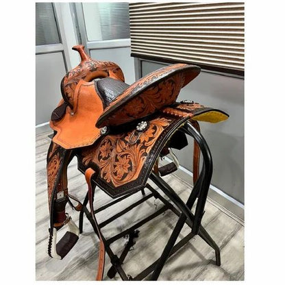 Dalton Saddles - Full-Grain Cowhide Premium Handmade Western Saddle D-A409
