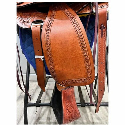 Dalton Saddles - Full-Grain Cowhide Premium Western Saddle D-A324