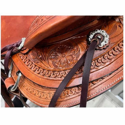 Dalton Saddles - Full-Grain Cowhide Premium Western Saddle D-A324