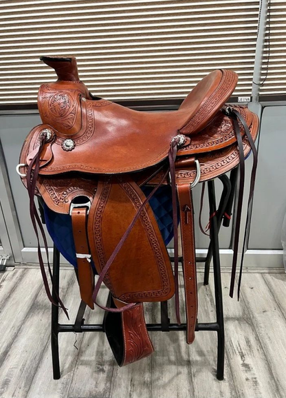 Dalton Saddles - Full-Grain Cowhide Premium Western Saddle D-A324