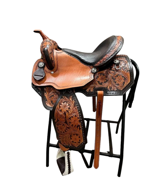 Dalton Saddles - Full-Grain Cowhide Premium Handmade Western Saddle D-A409