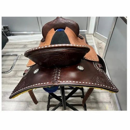 Dalton Saddles - Premium Handmade Full-Grain Cowhide Western Saddle D-A446