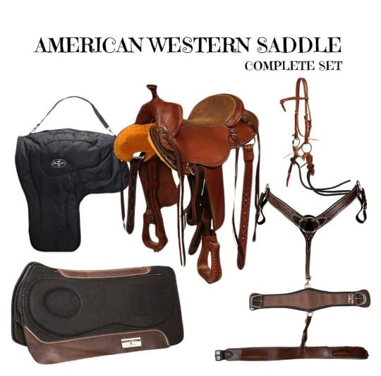 Complete Western Saddle set