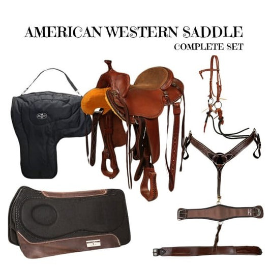Complete Western Saddle set