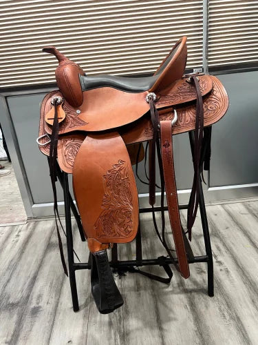 Dalton Saddles - Full-Grain Cowhide Handmade Western Saddle D-A407