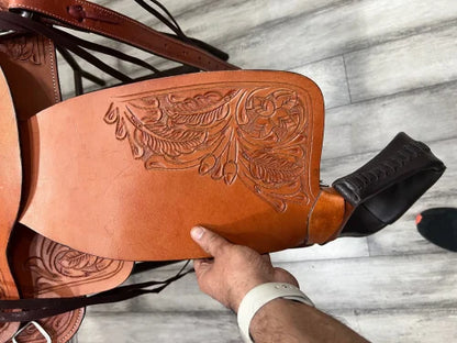 Dalton Saddles - Full-Grain Cowhide Handmade Western Saddle D-A407