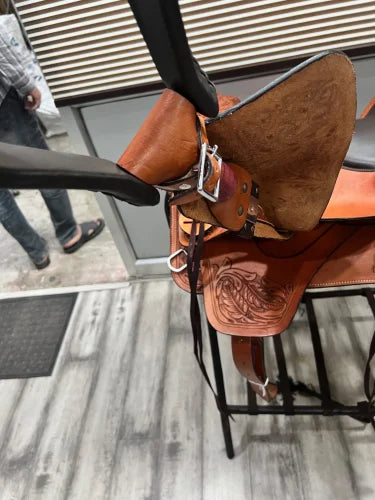 Dalton Saddles - Full-Grain Cowhide Handmade Western Saddle D-A407
