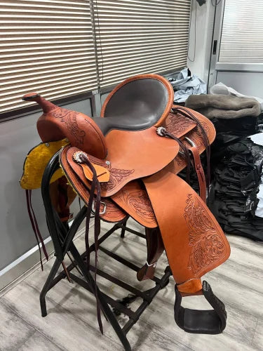 Dalton Saddles - Full-Grain Cowhide Handmade Western Saddle D-A407