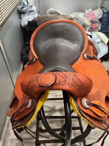 Dalton Saddles - Full-Grain Cowhide Handmade Western Saddle D-A407