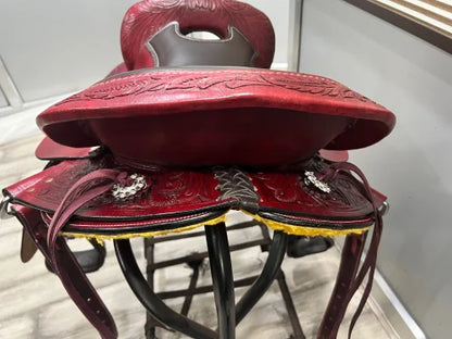 Dalton Saddles - Full-Grain Cowhide Premium Western Saddle  D-A317 (Handmade)