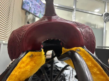 Dalton Saddles - Full-Grain Cowhide Premium Western Saddle  D-A317 (Handmade)