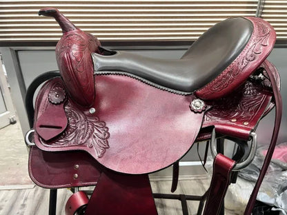 Dalton Saddles - Full-Grain Cowhide Premium Western Saddle  D-A317 (Handmade)